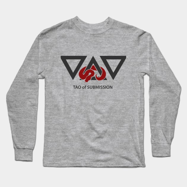 Tao Of Submission Long Sleeve T-Shirt by e3d